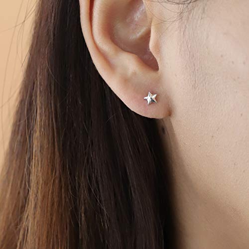 Boma Jewelry Sterling Silver Barn Nautical Star Stud Earrings #TOP1
