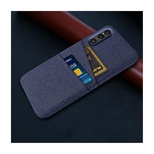 Xperia 1 VII Xperia 10 VII ケース 耐衝撃 カバー プラスチック製 デニム調 軽量 持ちやすい PC素材 ハードカバー カード収納 便利 実用 人気 スマホ エクスペリア 1 VII エクスペリア 10 VII 背面カバー CAS