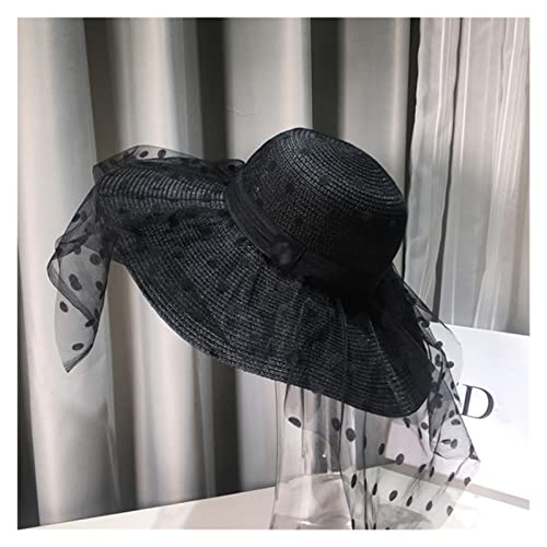 Chapeau de plage élégant en dentelle souvenir d'un été ensoleillé