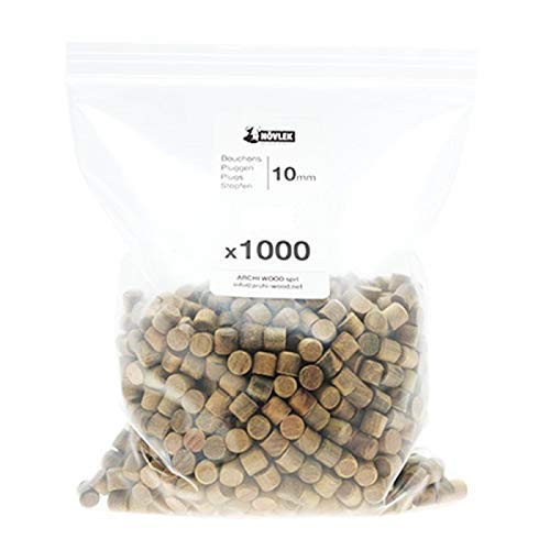 Bouchons Bois - NOVLEK - Boite de 1000, Mélèze
