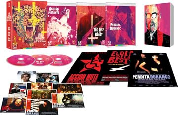 Love, Death & Apocalpse - Three Films By Alex De La Iglesia ( Acción mutante / El día de la bestia / Perdita Durango ) ( Mutant Action / The [ Origine UK, Sans Langue Francaise ] (Blu-Ray)