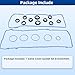 VS50919 Valve Cover Gasket 3.6L V6 for 2018-2024 Jeep Wrangler, 2019-2025 Ram 1500, 2016-2024 Jeep Grand Cherokee,Gladiator,ProMaster,Chrysler Pacifica,Grand Caravan,Voyager 2017 2020 2021 2022 2023