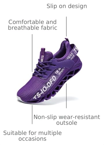 Image of FRSHANIAH Men Athletic Shoes Breathable Running Shoes Non-Slip Fashion Sneakers