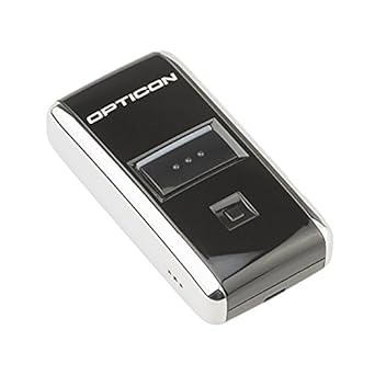Opticon OPN-2006 Bluetooth Batch Memory Scanner, Includes USB Charging/Communication Cable, Works with Apple iOS and Android
