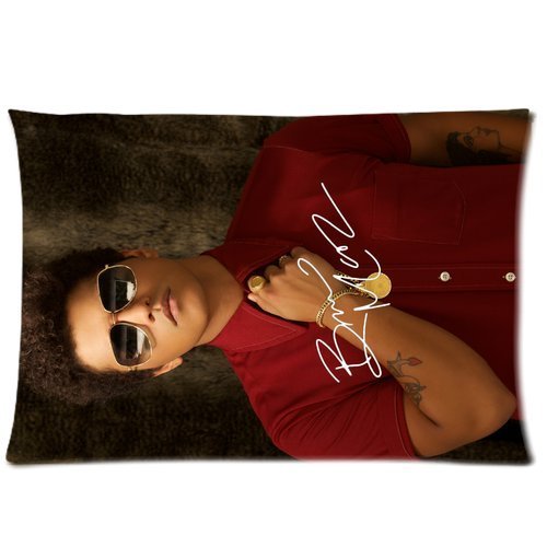 American singer Bruno Mars Custom Pillow Case Cover Standard Size 20 by 30 ID-166