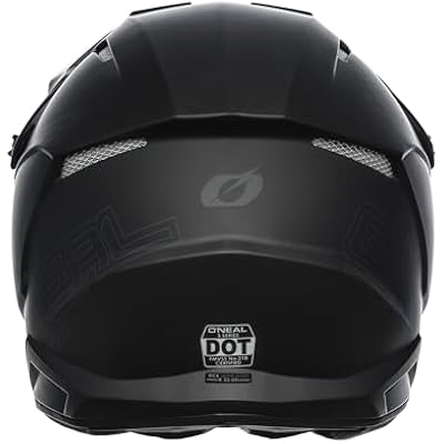 O'Neal - 0627-001 3 Series Unisex-Adult Off-Road Helmet (Flat Black, XS)