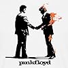 Spreadshirt Pink Floyd Wish You were Here Abstract Artwork Men's T-Shirt, XL, White #2