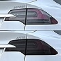 PreCut Vinyl Smoke Tint for 2016-2022 Tesla Model X Tail Light & Reflector (1. Full Taillight, 35% Light Smoke)