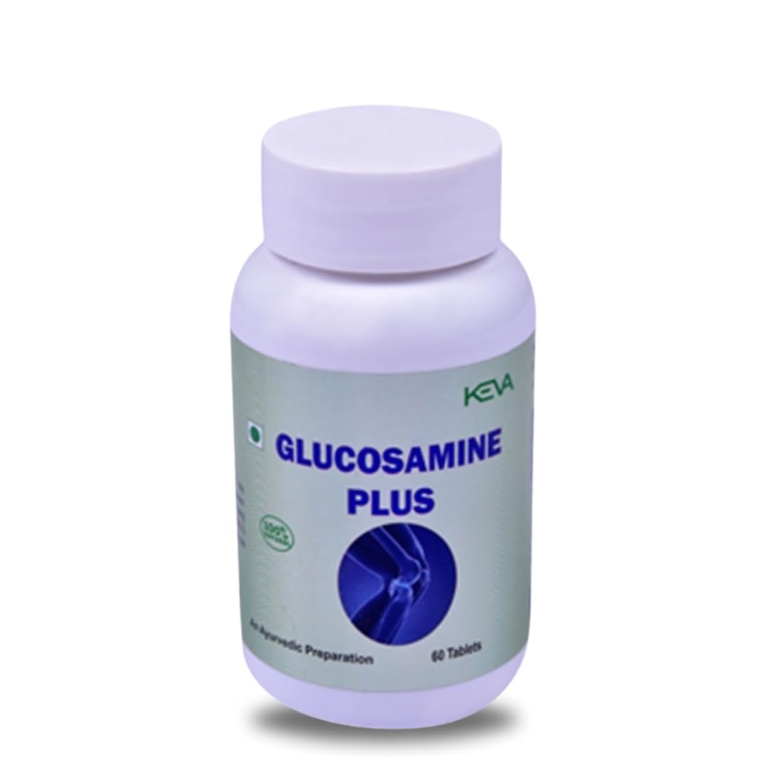 Keva Glucosamine Plus Tablets for Cartilage, Joint and Bone Support (60 Tablets)-picture-19