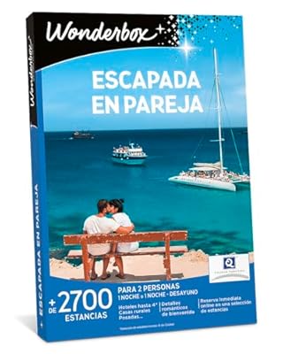 WONDERBOX - Caja Regalo - Escapada en Pareja - Una Estancia en hoteles románticos, masías, hospederías, Casas Rurales en la montaña - Ideas Regalo Pareja Original | Ya disponible en tu tienda friki favorita! En mundofriki.es!