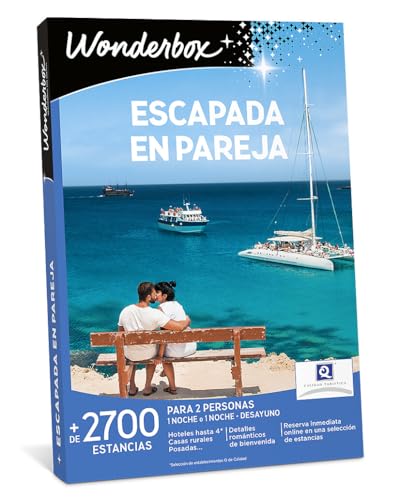 WONDERBOX - Caixa de presente - Escapadinha em casal - Uma divisão em hotéis românticos, massias, hospedarias, casas rurais na montanha - ideias presente casal