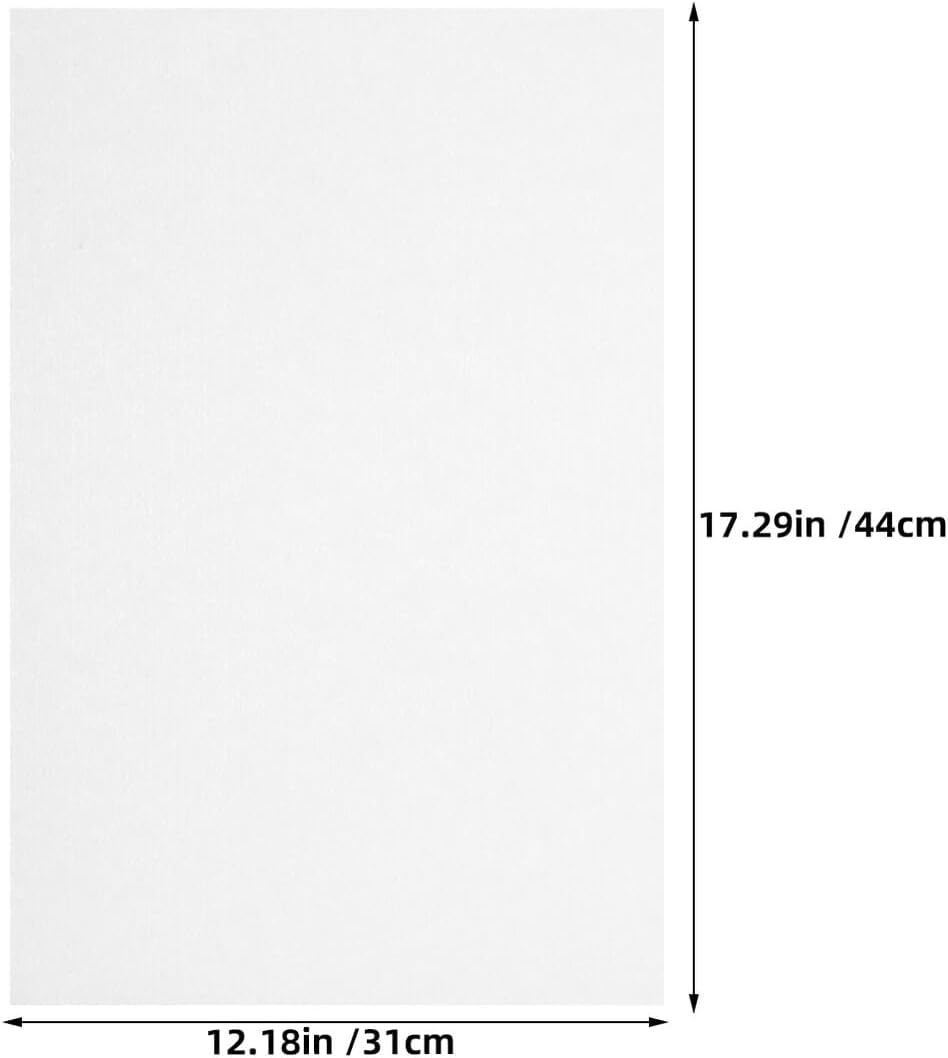 100 Sheets Disposable Bird Cage Liner Pads Absorbent Non-Woven Paper for Parakeet Parrot Birds Cage Bottom Tray Liners Easy-Clean Stackable Training Accessories