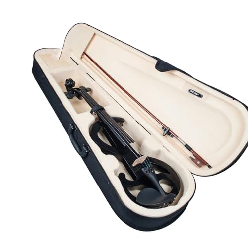 ノーブランド エレキバイオリン 4/4size メタリックブラック 41KmxzlNTtL.jpg