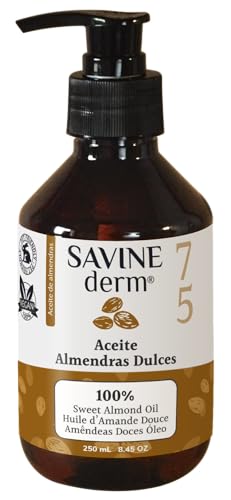 New Comfort Aceite de Almendras Dulces 100% Puro y Natural – Prensado en Frío con Vitamina E – Hidratante Piel, Cabello y Uñas – 250ml