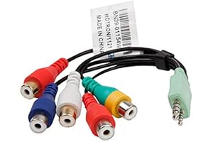 BN39-01154W Video Cable for Samsung LED TV, Perfect AV Component Adapter Cable Choice