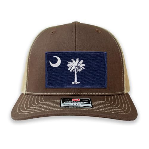 Gorra con parche bordado de Bandera de South Carolina miniatura 1
