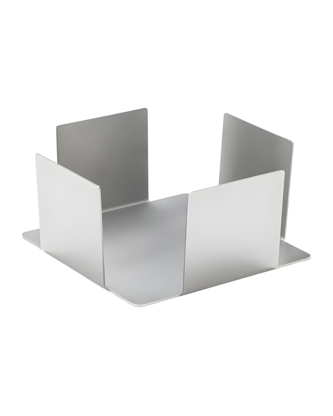 Portatovaglioli Liscio in Acciaio Inox, Design Minimal ed Elegante, Accessorio Moderno per Tavola e Cucina