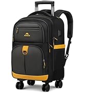 Amazon.com: MATEIN Rolling Bag with Wheels, 17 Inch Extra Large Laptop ...