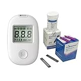 【Extracción de sangre indolora 】El kit para medir el azúcar en sangre contiene una pluma que realiza una micro extracción de sangre, completamente indolora. Los valores de azúcar en sangre se pueden recoger con sólo un poco de sangre, y no se ven afectados por la maltosa o la galactosa