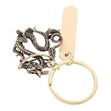 Great material: made from great brass, this keychain is great, resistant to wear, and designed for use,chinese new year pendant,new year keychain