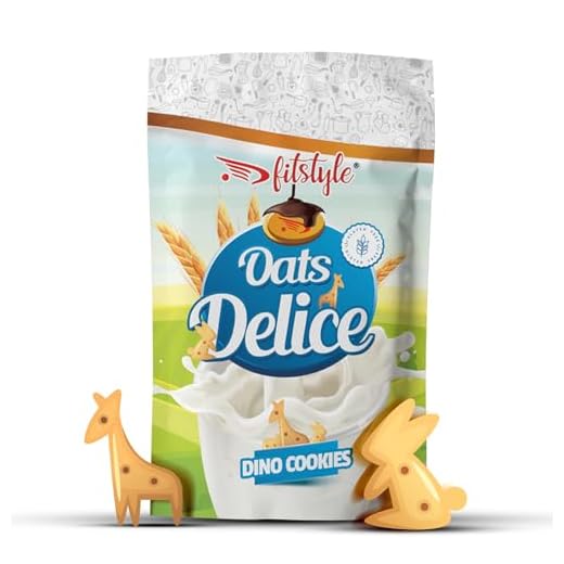 Harina de avena Integral SIN GLUTEN 500g sabor GALLETA DINOSAURIO | Para recetas | Sin azúcar añadido y fuente de fibra | Mantiene el sabor