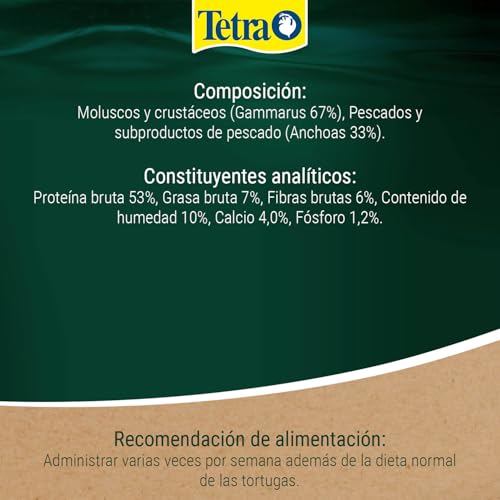 Miniatura 12 de Tetra Gammarus Mix 1 L - Snack Natural Para Tortugas Acuáticas, 1 L