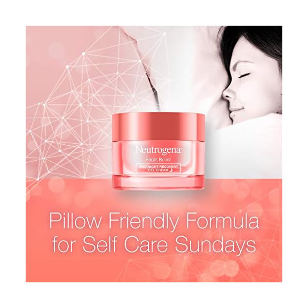 Neutrogena-Bright-Boost-Overnight-Recovery-Gel-Cream-with-Neoglucosamine-Brightening-Nighttime-Moisturizer-Oil-Free-Non-Comedogenic-17-oz Neutrogena Bright Boost Overnight Recovery Gel Cream with Neoglucosamine, Brightening Nighttime Moisturizer, Oil-Free & Non-Comedogenic, 1.7 oz