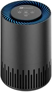 PureMate Air Purifier for Home, Quiet Air Cleaner with True HEPA Filter with 4 Speeds and Sleep Mode, Night Light, Odors Dust Mold for Allergens Smokers Pollen Pet Hair