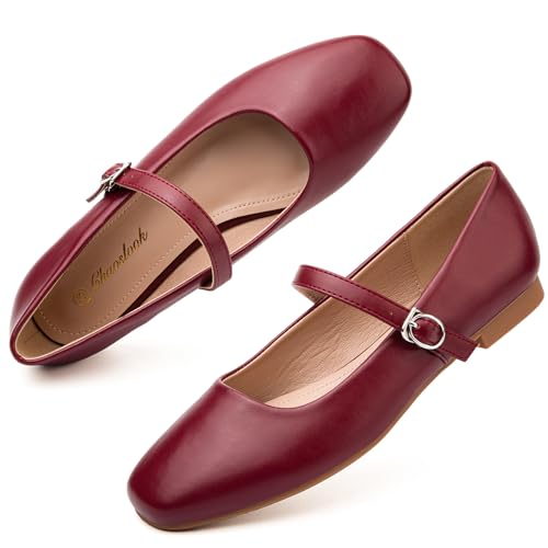 Image of Womens Pointed Toe Black Ballet Flats Comfortable Casual Dress Flats for Women Elegant Memory Foam Flats Shoes with Party Wedding