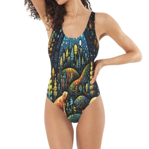Maillot de bain 1 pièce Tatous Dorés anti-frottement tenue de plage
