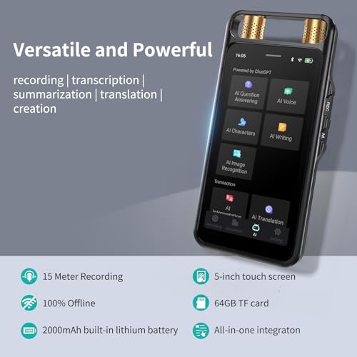 AI Smart Voice Translation Device