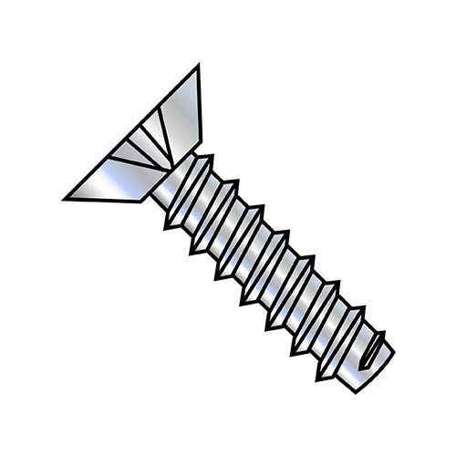 Tornillo autorroscante tipo B Phillips plano zinc 4-24X1/2 pack 10000