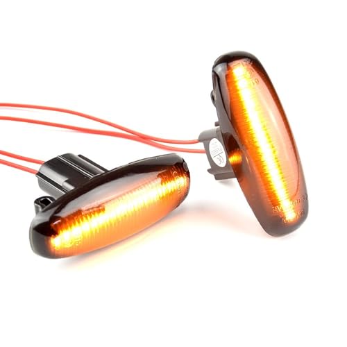 Intermitentes LED dinámicos de espejo para Toyota Yaris y Vios 2014-2019 5