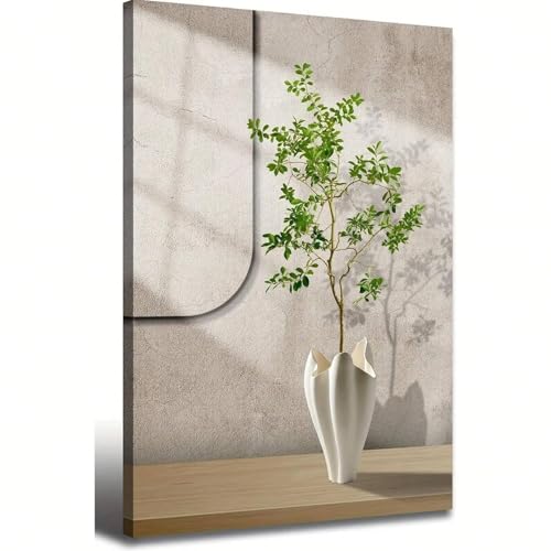 Décorer un mur vide facilement grâce à la toile minimaliste avec cadre