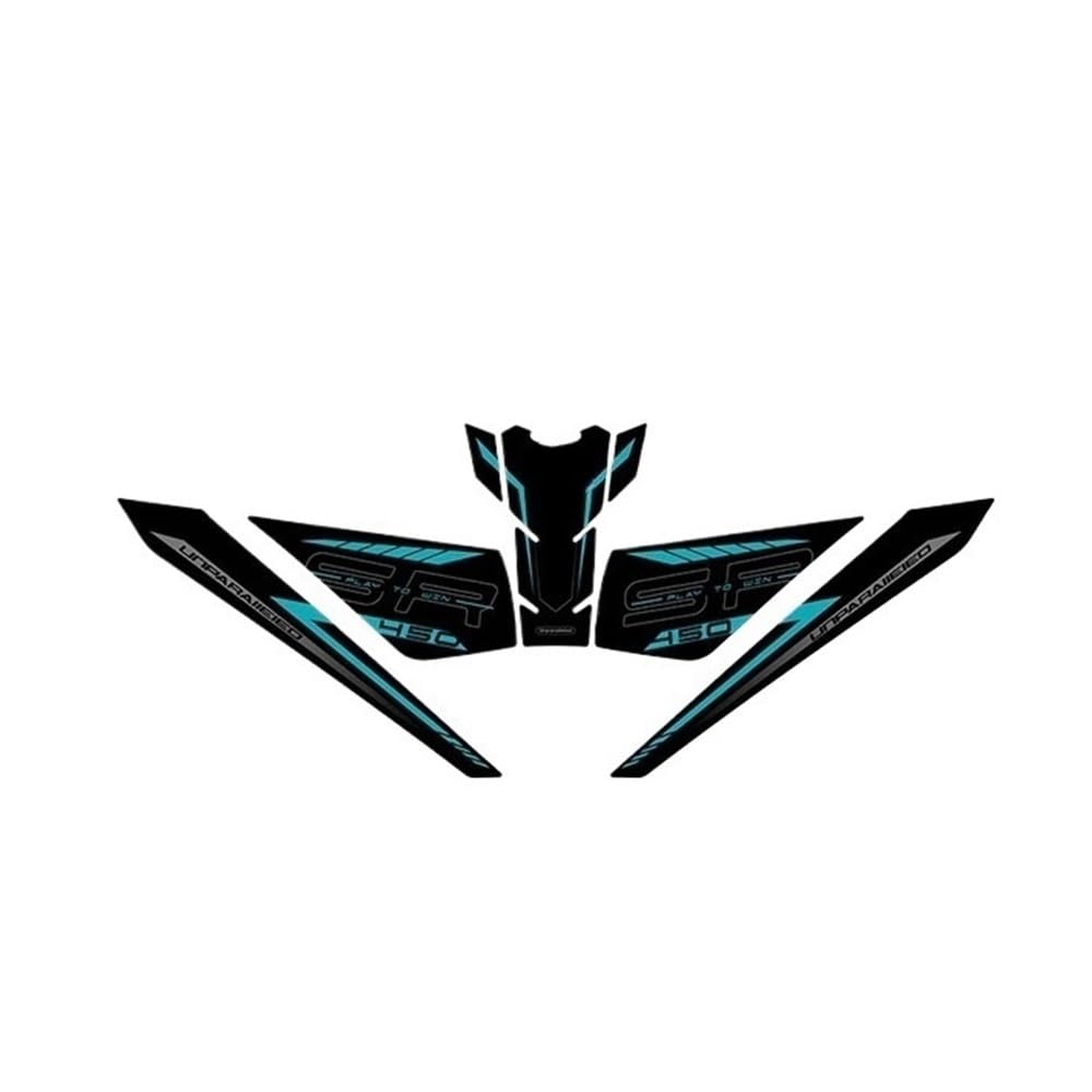 Motorcycle Fuel Tank Sticker for CF&MO&to 450 SR 450SR 450sr 450 Sr 2022 2023 Motorcycle Fuel Tank Side Protection Pad Knee Grip Stickers Accessories