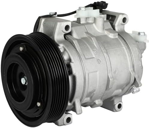 Compressor do ar-condicionado ECCPP com embreagem para Honda Accord 2.4L 2008–2012 e Crosstour 2.4L 2012–2015 – 1 unidade