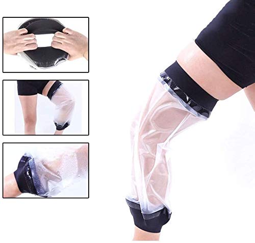 Knee Cast Cover for Shower,Waterproof Knee Shower Protector for Knee Replacement Surgery,Cast and Wound - Image 4