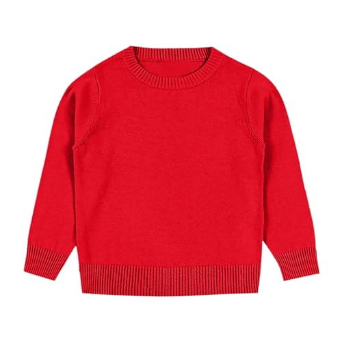 Baby Strickpullover Kleinkinder Sweatshirt Langarm Rundhals Gestrickter...
