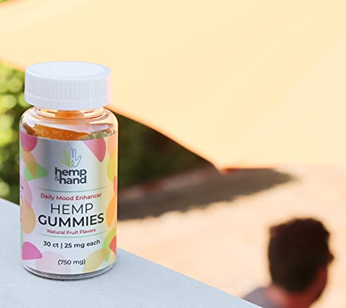 Hemp Gummies 750mg - Chill, Inflammation, Natural Pain, Restful Sleep (25mg Gummy) - by Hemp and Hand - Image 4
