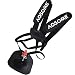 AOSOME Harnais Debroussailleuse Professionnel-Sangle D'épaule Double,Ceinture Ajustable,Crochet à Dégagement Rapide,Coussin de Protection-Accessoire Universel pour Débroussailleuse Thermique à Essence