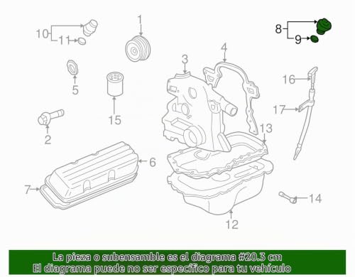 Tapones para aceite de motor 11 Imagen adicional