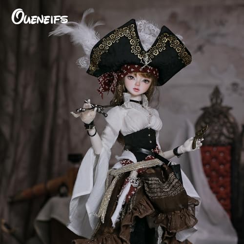 Muñeca Lynn Bjd 1/4 Capitán Pirata Resina miniatura 2