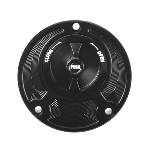 �^���N�L���b�v Ducati �����X�^�[�X�[�p�[�X�|�[�c 1098 S/R 748 916 996 998 848 �o�C�N CNC �R���^���N�L���b�v�J�o�[�ɓK�� �K�\�����^���N�L���b�v(Black and Black)