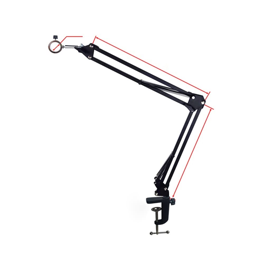 Lab Microscope Accessories 48MP 4K 1080P HDMI USB Digital Camera Industrial Video Image Microscope(Screw Stand Lamp)