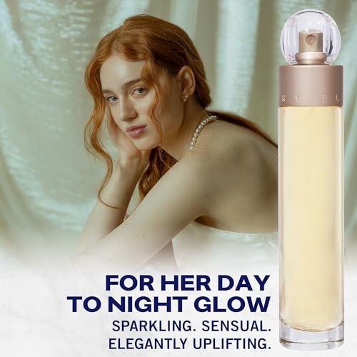 Image of Perry Ellis 360 Eau De Toilette Spray for Women - Perfume for Women, Light & Bright Floral Fragrance, EDT, Designer Scent for Her, Long Lasting - 3.4 fl oz (100 mL)