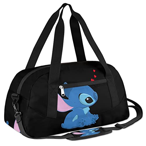 Cartoon Kids Duffle Bag For Boys Girls Lightweight Ballet Anime Small Dance Bag Sports Gym Bag Weekender Sleepover Carry-On Tote For School Practice Overnight Travel Duffel Bag #TOP2