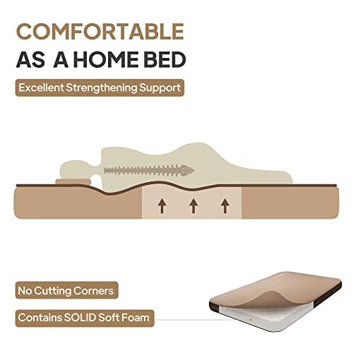 LOSTHORIZON Airsoft 4.5/4/3” Thick Self Inflating Sleeping Pad