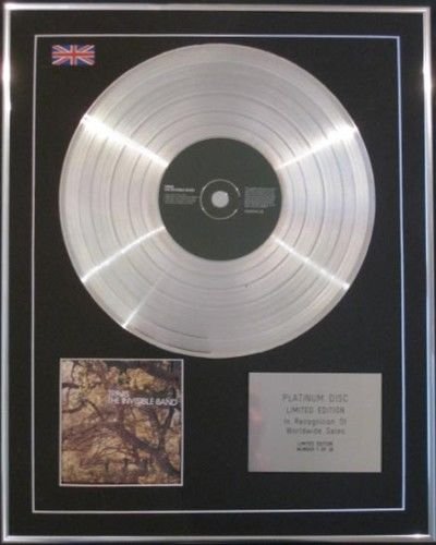 TRAVIS CD Platinum Disc-THE INVISIBLE BAND