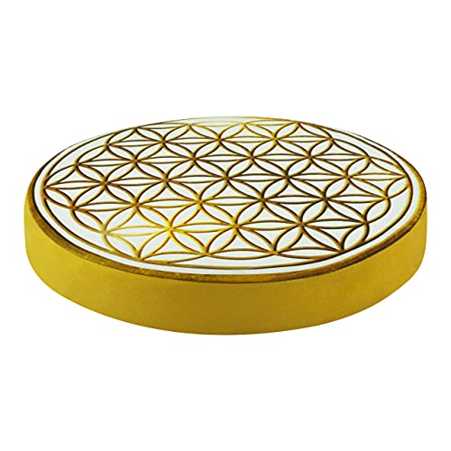 SANDINI Sitzkissen Rund 'Blume des Lebens'