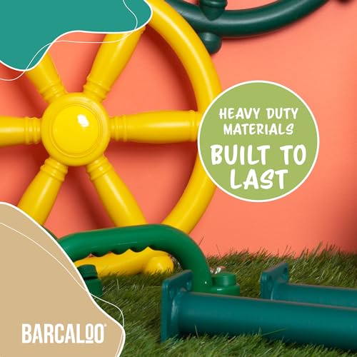 image for Barcaloo Swing Set Hardware 12 Pack Set Outdoor Monkey Bars for Backya